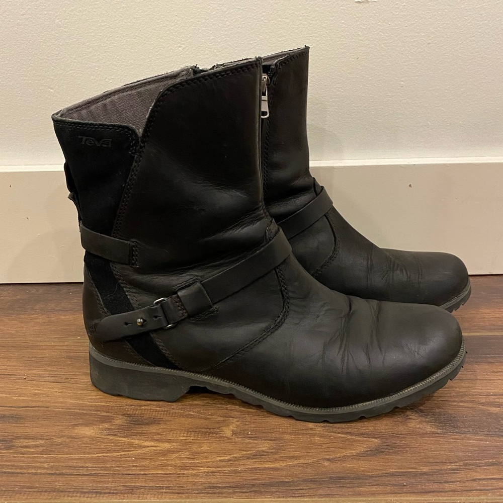 Teva Black Ankle Boots